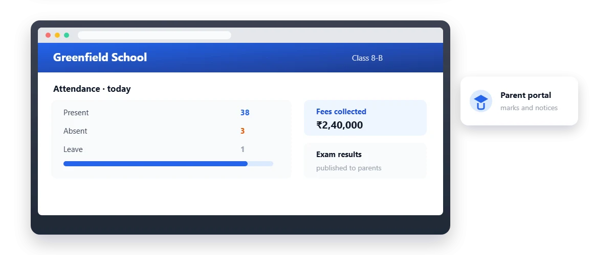 A school management system.